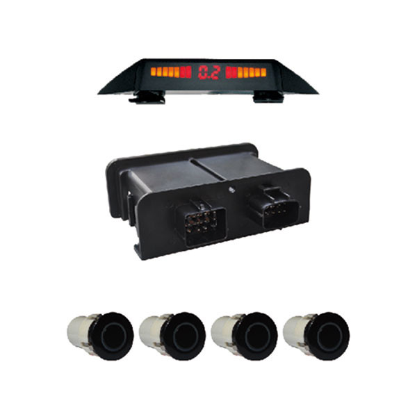 Obstacle LED Display Truck Parking Sensors 6m Cable Length for Pickups Vans